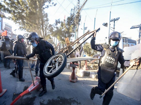 Students from All Nepal National Free Student Union (ANNFSU) on Sunday took out a demonstration