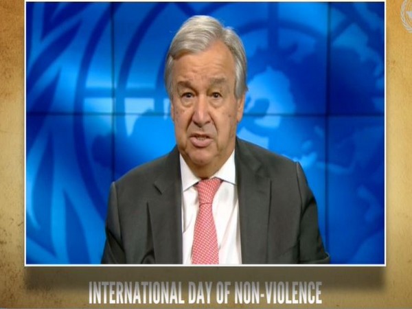 United Nations Secretary-General Antonio Guterres speaking at the virtual event titled 