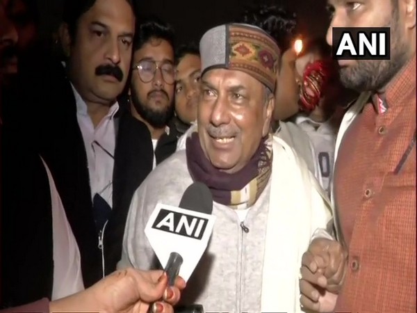 Congress leader AK Antony in New Delhi on Monday. (Photo/ANI)