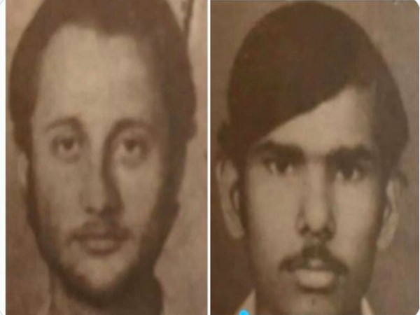 Throwback picture shared by actor Anupam Kher for Satish Kaushik on his birthday (Image courtesy: Twitter) 