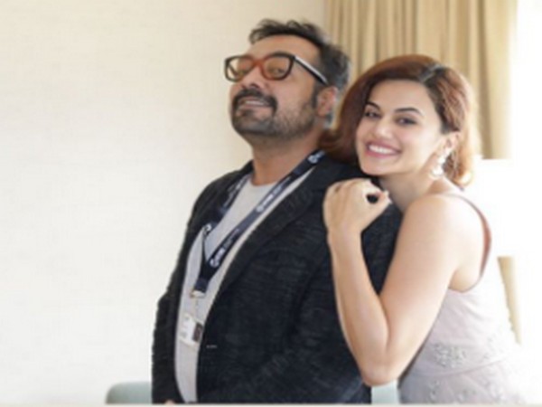 Actor Taapsee Pannu with filmmaker Anurag Kashyap (Image Source: Instagram)