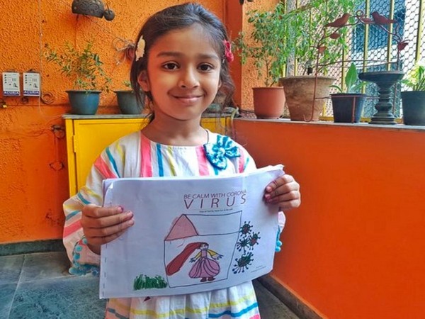 Five-year-old Delhi girl Aranya Dutt Bedi has sold her illustrated book online to raise money in order to feed the poor and needy.