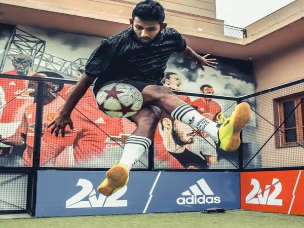 India's freestyle footballer Archis Patel 