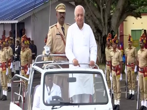 Governor-designate Arif Mohammad Khan arrives in Trivandrum on Thursday. Photo/ANI