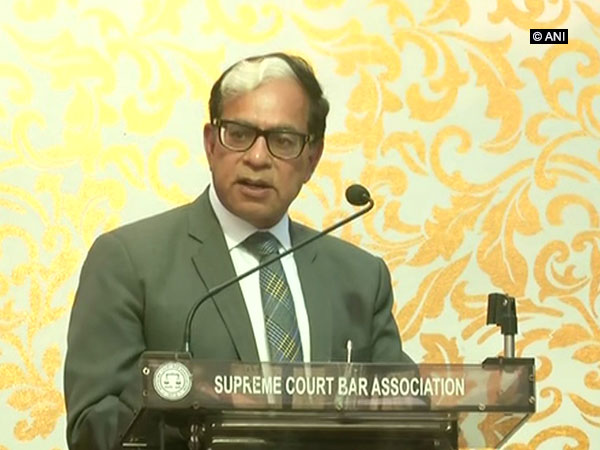 Justice Sikri during his farewell address on Wednesday(Photo/ANI)