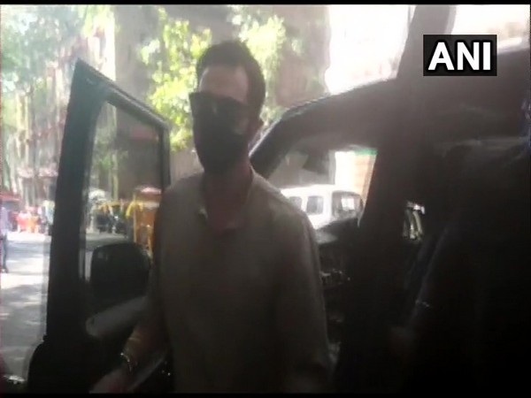 Actor Arjun Rampal arrives at NCB office in Mumbai. [Photo/ANI]