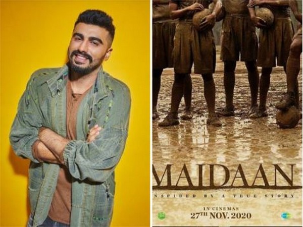 Arjun Kapoor shares the teaser poster of his upcoming movie 'Maidaan'