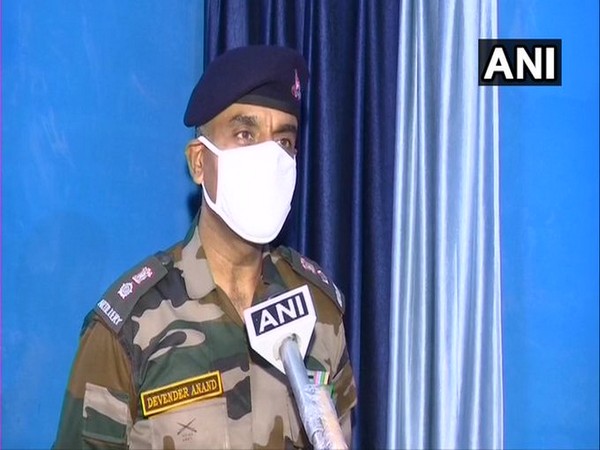 Defence spokesperson Lt Col Devender Anand speaking to ANI on Saturday. Photo/ANI
