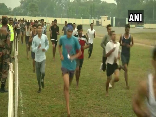 Nearly 44,000 youth participated in the recruitment rally organised at Sher Bachcha Stadium, Samba in Jammu and Kashmir on Monday.