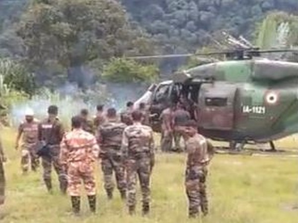 Visuals from Pango village in Arunachal Pradesh (ANI)