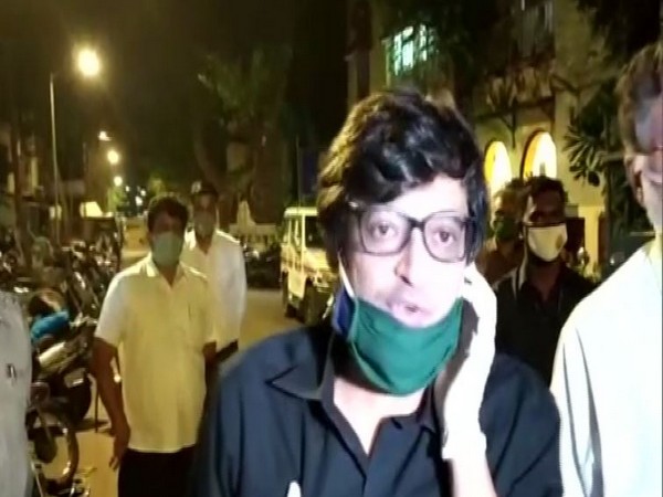 Republic Editor-In-Chief Arnab Goswami in Mumbai on Monday. Photo/ANI 