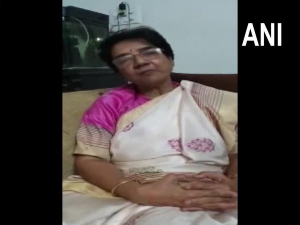 Dr. Arati Dave Lalchandani, Principal and Dean of the GSVM Medical College talking to reporters on Friday. Photo/ANI