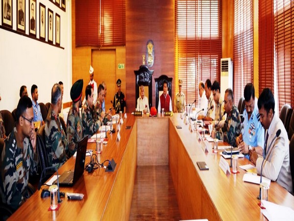 Eastern Army Commander attended a security review meeting in Arunachal (Photo tweeted by Eastern Command)