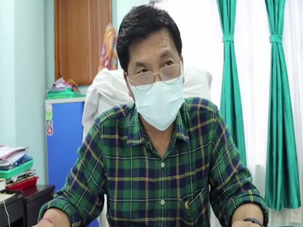 Itanagar's district medical officer (DMO) Dr Mandip Perme (Photo/ANI)