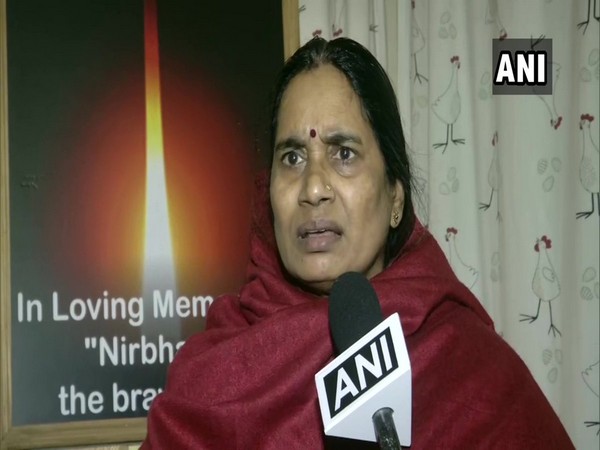 Asha Devi, mother of the 2012 Delhi gang-rape victim, talking to ANI in New Delhi on Saturday. Photo/ANI