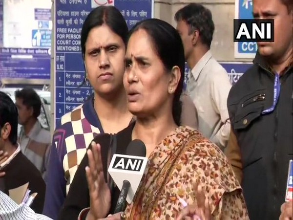 Nirbhaya's mother Asha Devi speaking to ANI on Friday in New Delhi. Photo/ANI