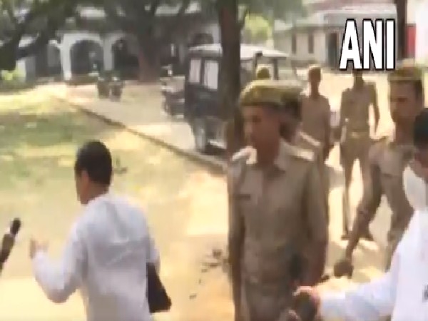 Ashish Mishra reaches police station (Photo/ANI)