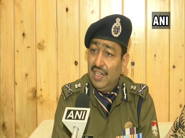 Uttarakhand Director-General of Police (DGP) Ashok Kumar talking to ANI on Thursday. (Photo/ANI)