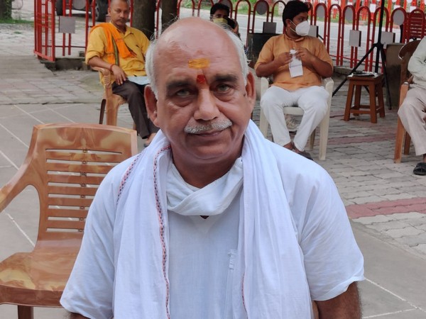 Ashok Tiwari, Sant sampark pramukh and central office secretary Vishva Hindu Parishad (VHP). [Photo/ANI]