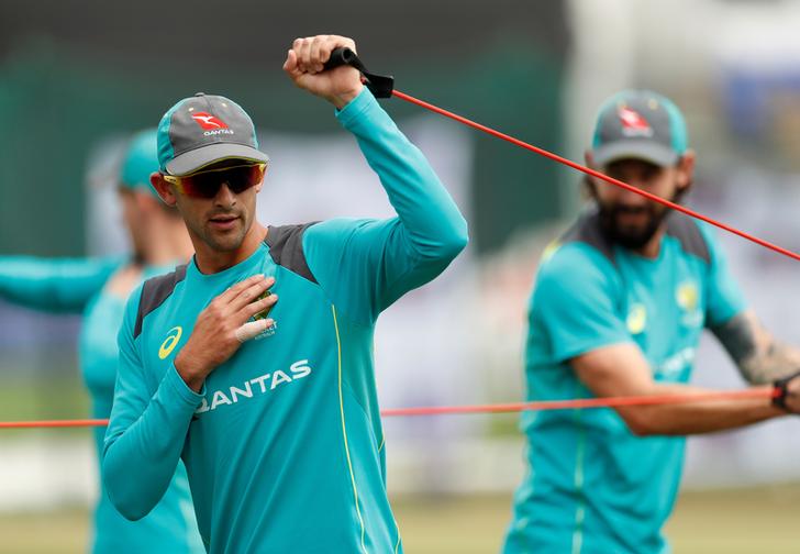 Australian spin bowler Ashton Agar 