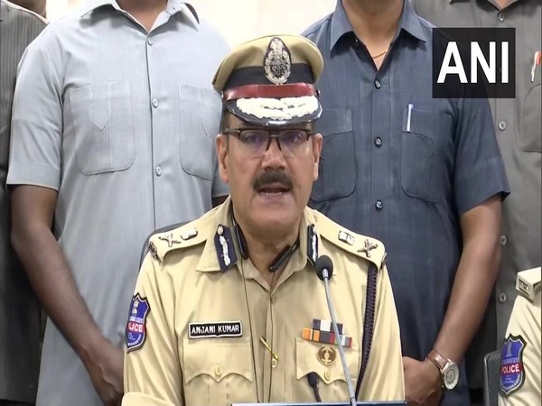 Hyderabad City Police Commissioner Anjani Kumar (Photo/ANI)