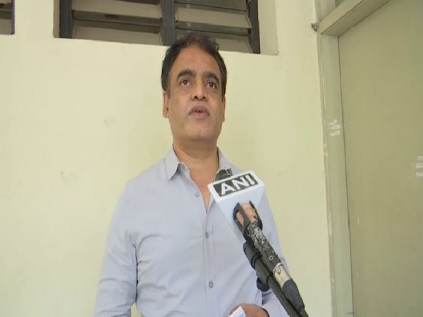 Karnataka Deputy CM Dr CN Ashwathnarayan speaking to ANI in Bengaluru on Friday. [Photo/ANI]