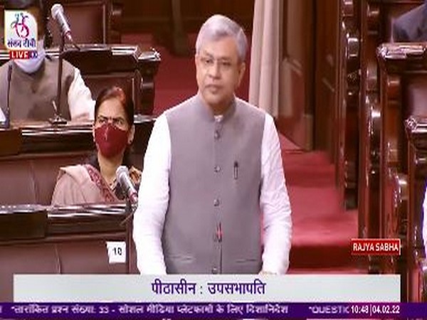 Union Minister for Information and Technology Ashwini Vaishnaw (Pic credit: Sansad TV)