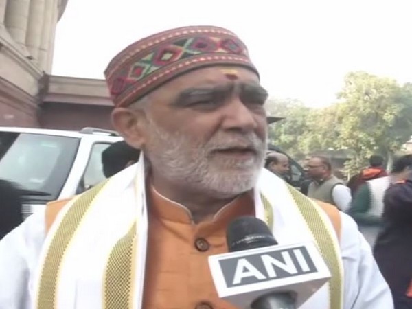 Union Minister of State for Health and Family Welfare Ashwini Choubey speaking to reporters in Delhi on Tuesday. (ANI) 