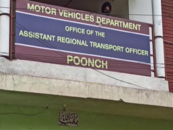 Office of Assistant Regional Transport Officer in Poonch (Photo/ANI)