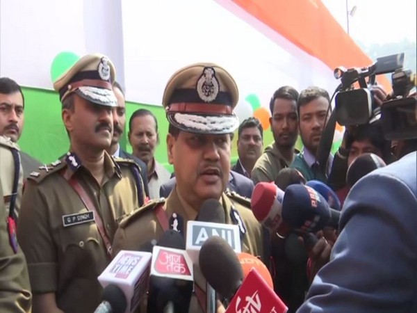 Assam DGP Bhaskar Jyoti Mahanta speaking to reporters in Guwahati on Sunday. Photo/ANI