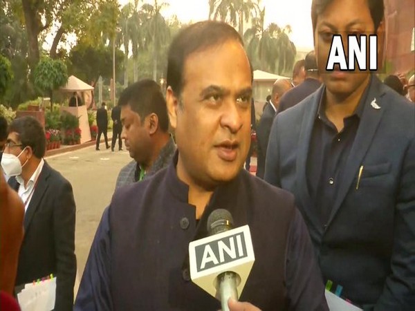 Assam Chief Minister Himanta Biswa Sarma speaking to ANI (Photo/ANI)