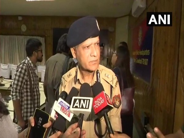 Assam DGP Kuladhar Saikia speaking to media persons on Friday. (Photo/ANI)