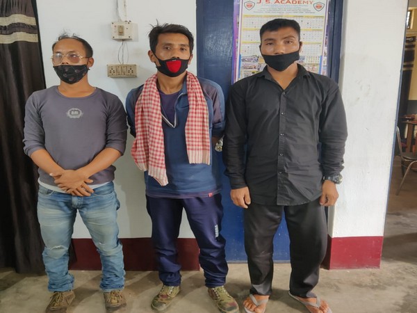Three arrested for rhino poaching in Assam. (Photo/ANI)