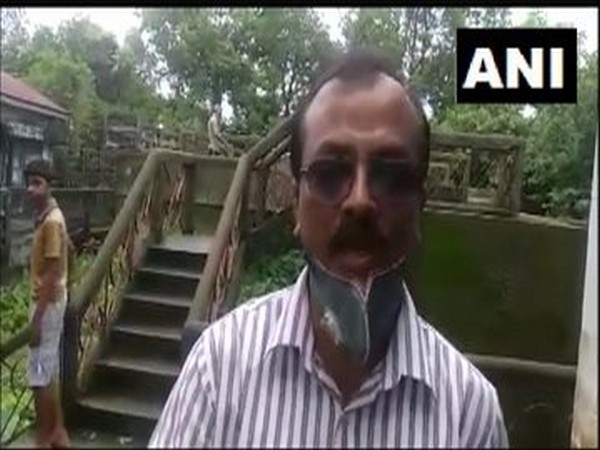 Pradipta Kr Dey, Department Junior Engineer speaking on the incident. (Photo/ANI)