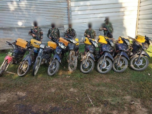 Assam Rifles intercept Myanmar origin two-wheelers plying illegally in Manipur