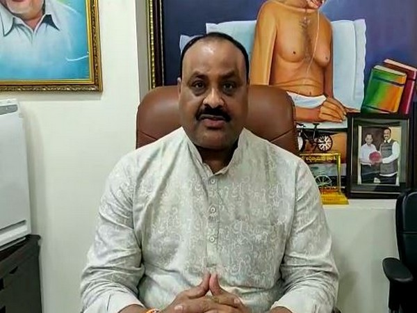 A screen grab from the video shared by TDP leader K Atchen Naidu. Photo/ANI