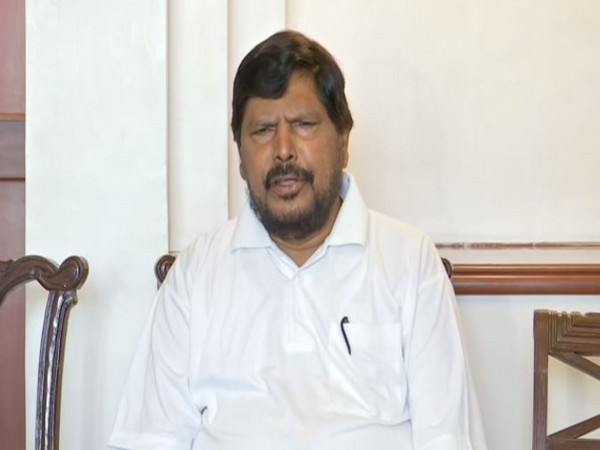 Minister of State (MoS) for Social Justice and Empowerment Ramdas Athawale. (File Photo: ANI)