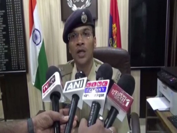 Meerut Superintendent of Police (Rural) Avinash Pandey briefing media on Thursday. Photo/ANI