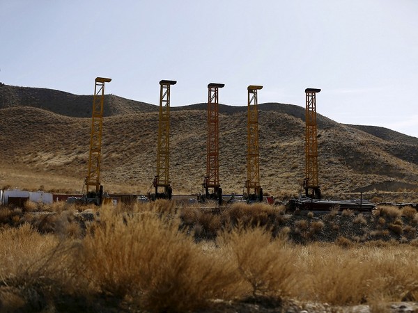 Equipment and machines installed by Chinese excavators near a copper mine in Aynak. (Photo Credit - Reuters)