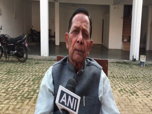 Haji Mehboob, one of the litigants in the Ramjanmabhoomi-Babri Masjid title suit, talking to ANI on Wednesday. Photo/ANI