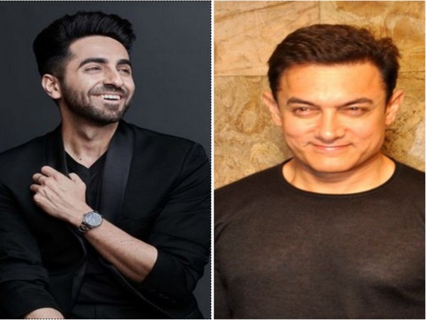 Actor Ayushmann Khurrana and Aamir Khan (Image source: Instagram) 