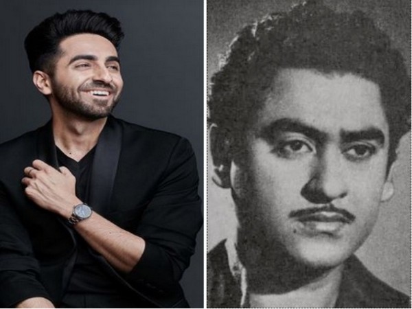 Actor Ayushmann Khurrana pays tribute to legendary singer Kishore Kumar on Guru Purnima (Image source: Twitter) 