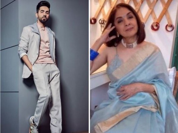 Actors Ayushmann Khurrana and Neena Gupta (Image courtesy: Instagram)