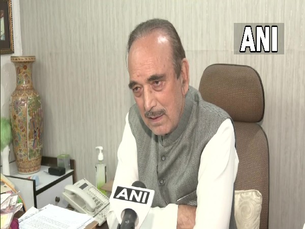 Former Jammu and Kashmir CM Ghulam Nabi Azad. (Photo/ ANI)