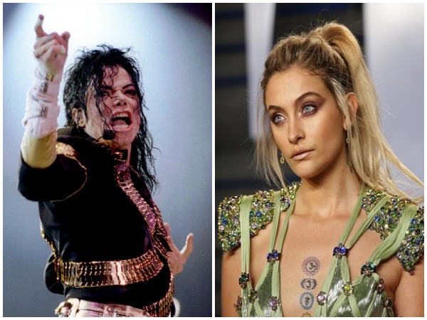 Late singer Michael Jackson and his daughter Paris Jackson