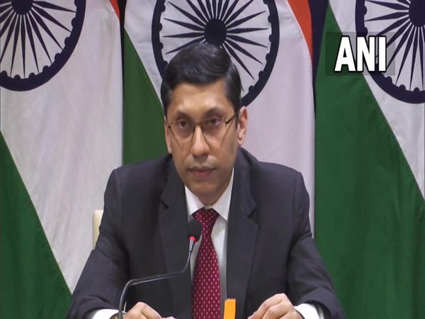 MEA spokesperson Arindam Bagchi during a press conference on Thursday.