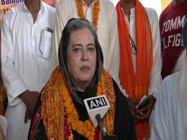 Baloch rights activist Naela Quadri Baloch (Photo/ANI)