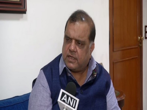 Indian Olympic Association (IOA) president Narinder Batra speaking to ANI on Monday. Photo/ANI 
