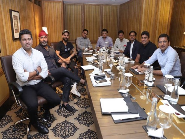 The All India Senior Selection Committee met in Kolkata on Thursday to pick the squads for the upcoming tour against West Indies. (Photo/ BCCI Twitter)  