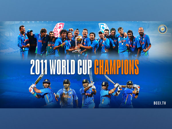 The 2011 World Cup winning team (Photo/ BCCI Twitter)